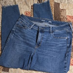 Old Navy Women's Classic Blue Straight Leg Jeans